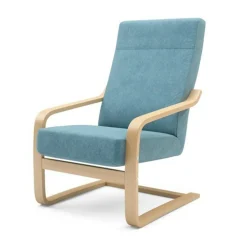 Fotele Wypoczynkowe| Fotel finka turkusowy BAKU