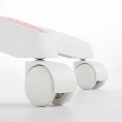 Fotel gamingowy biało-różowy CORALINDA