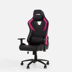 Fotele Biurowe|XGAME Fotel gamingowy MEWINO czarno-różowy