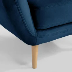 Fotele Wypoczynkowe|Impresti Fotel granatowy KELSO