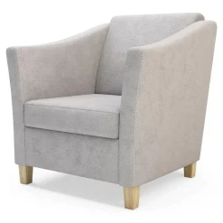 Fotel jasnoszary BONARI