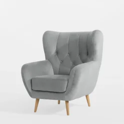 Impresti Fotel jasnoszary KELSO