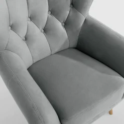 Impresti Fotel jasnoszary KELSO