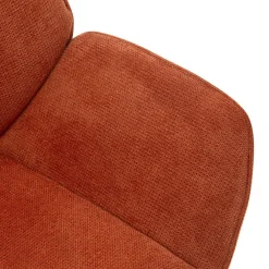 Krzesła|Fotele Wypoczynkowe| Fotel na płozach rudy LIMARVI