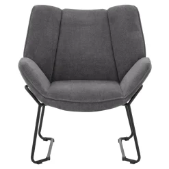 Fotel na płozach szary LIMARVI