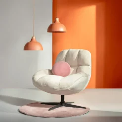 Fotele Wypoczynkowe|inny Fotel obrotowy beżowy DAPPERA