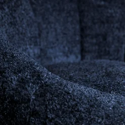 Fotele Wypoczynkowe| Fotel obrotowy granatowy CAPRIOLA