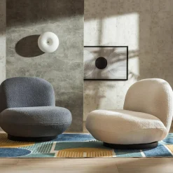 Fotel obrotowy jasnobeżowy VIZZO