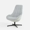 inny Fotel obrotowy jasnoszary DAZZLEN