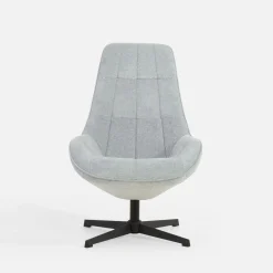 inny Fotel obrotowy jasnoszary DAZZLEN