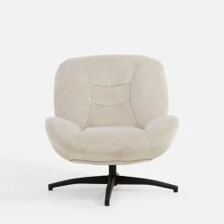 Fotele Wypoczynkowe|inny Fotel obrotowy retro beżowy DIAMANTU