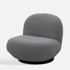 Fotel obrotowy szary VIZZO