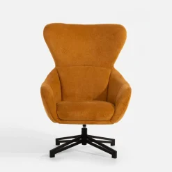 Fotele Wypoczynkowe|inny Fotel obrotowy żółty LOMERO