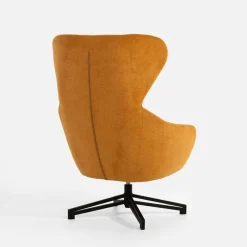 Fotele Wypoczynkowe|inny Fotel obrotowy żółty LOMERO