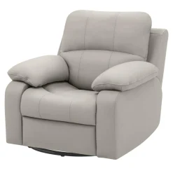 Fotele Wypoczynkowe|Impresti Fotel obrotowy z funkcją relaks jasny beż OPUS