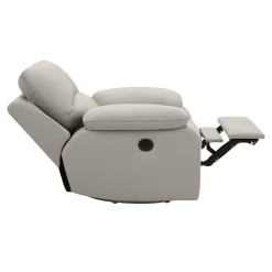 Fotele Wypoczynkowe|Impresti Fotel obrotowy z funkcją relaks jasny beż OPUS