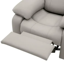 Fotele Wypoczynkowe|Impresti Fotel obrotowy z funkcją relaks jasny beż OPUS
