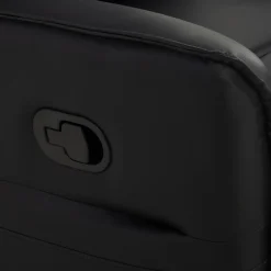 inny Fotel obrotowy z funkcją relaks GRUZIO ekoskóra czarny