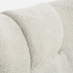 Fotele Wypoczynkowe|inny Fotel obrotowy z podnóżkiem beżowy DOVETAL