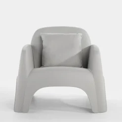 inny Fotel ogrodowy jasnoszary ULVI