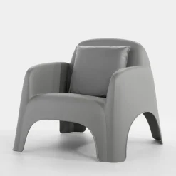 inny Fotel ogrodowy szary ULVI