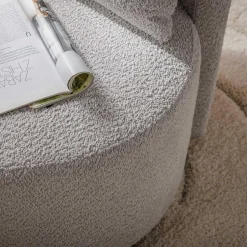 inny Fotel okrągły obrotowy SEBREZE szary