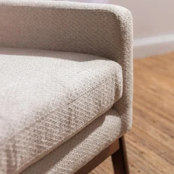 Fotel retro beżowy MIATU