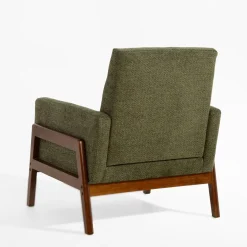 Fotele Wypoczynkowe| Fotel retro ciemnozielony MIATU