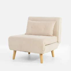 Fotele Wypoczynkowe|inny Fotel rozkładany beżowy LAVILLA