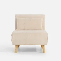 Fotele Wypoczynkowe|inny Fotel rozkładany beżowy LAVILLA