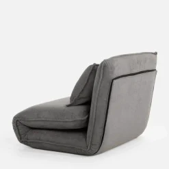 Fotele Wypoczynkowe|inny Fotel rozkładany szary LAIPE