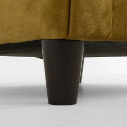 FN Design Fotel uszak żółty KING