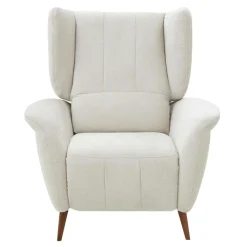 Impresti Fotel uszak z funkcją relaks kremowy BEO