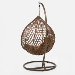 Meble Ogrodowe|Meble Ogrodowe|inny Fotel wiszący WALLANO II z brązowym siedziskiem