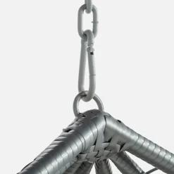 Meble Ogrodowe|Meble Ogrodowe| Fotel wiszący WIERI z ciemnoszarym siedziskiem