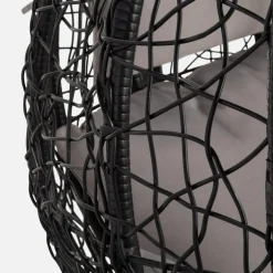 Meble Ogrodowe|Meble Ogrodowe| Fotel wiszący WIERI z szarym siedziskiem