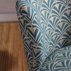 Fotel wypoczynkowy żakardowy SUNISPES