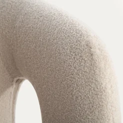 Fotel wypoczynkowy beżowy DRIMENO