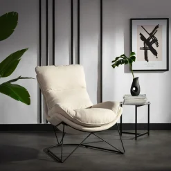 inny Fotel wypoczynkowy beżowy DYNASTI