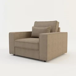 Fotel wypoczynkowy beżowy MARKOS