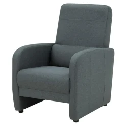 Fotel wypoczynkowy ciemnoszary IMOLA