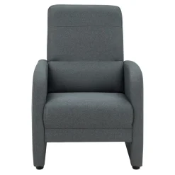 Fotel wypoczynkowy ciemnoszary IMOLA