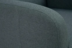 Fotel wypoczynkowy ciemnoszary IMOLA