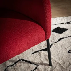 inny Fotel wypoczynkowy czerwony LEQREN