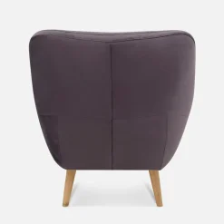 Fotele Wypoczynkowe|Impresti Fotel wypoczynkowy fioletowy SCANDI
