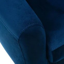 Fotele Wypoczynkowe| Fotel wypoczynkowy granatowy MILTON