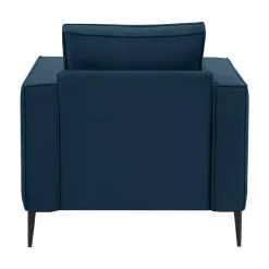 Fotel wypoczynkowy granatowy TERRA