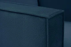 Fotel wypoczynkowy granatowy TERRA