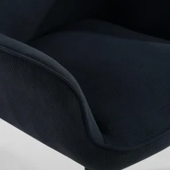 Fotele Wypoczynkowe| Fotel wypoczynkowy granatowy JAZAN