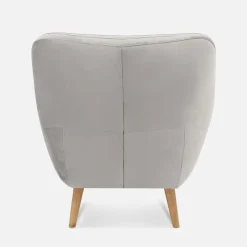 Impresti Fotel wypoczynkowy jasnoszary SCANDI